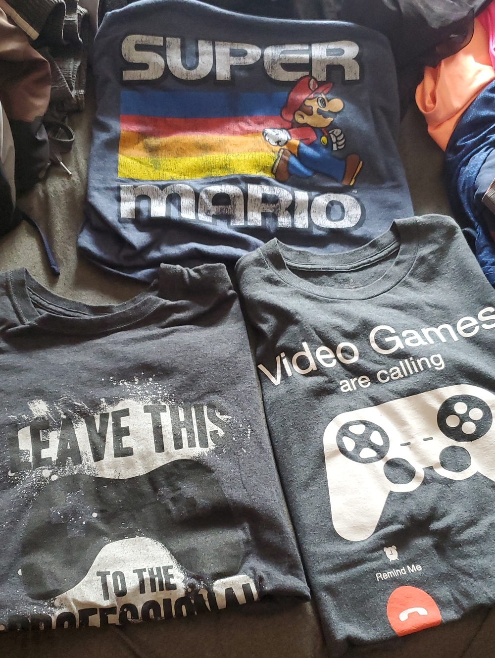 Mens 3 Shirts Medium